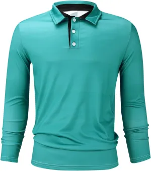 Mens Clothes Turtleneck Plush Sweater Men's Button Pullover Plush Sweater with Pocket Quick Dry Polyester Tshirts
