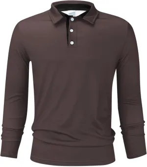 Mens Clothes Turtleneck Plush Sweater Men's Button Pullover Plush Sweater with Pocket Quick Dry Polyester Tshirts