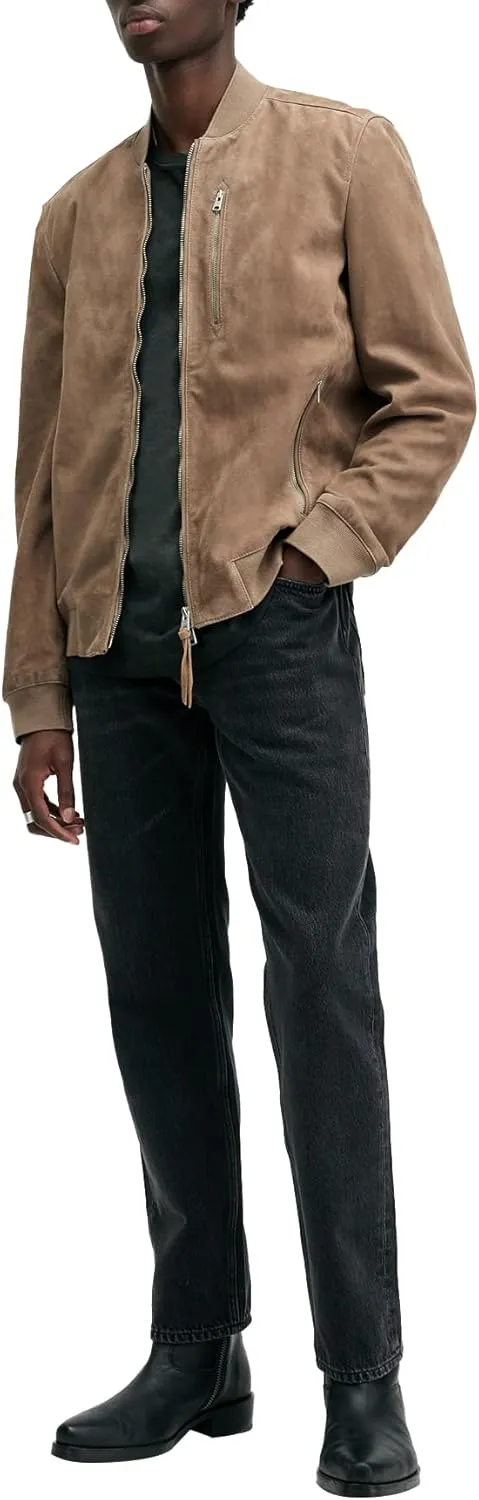 Men's Kemble Suede Bomber Jacket