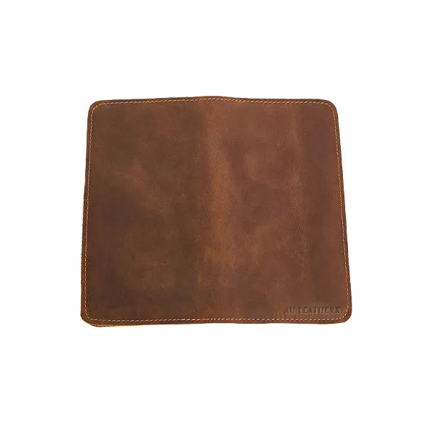 Men's Light Brown Long Wallet