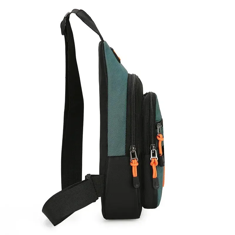 Men's Lightweight Oxford Chest Bag