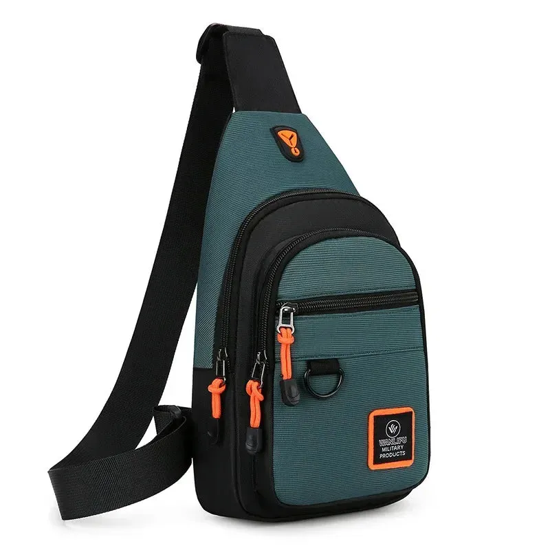 Men's Lightweight Oxford Chest Bag