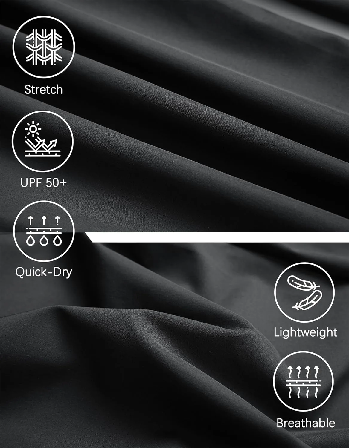 Men's Lightweight Quick Dry Hiking Running Pants Outdoor Sports Breathable Zipper Pockets Athletic Work Pants