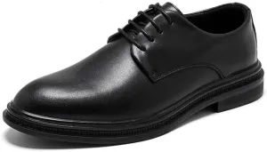 Mens Oxfords Shoes Footwear Office Working Leather Derby Shoes Lightweight Pointed Toe