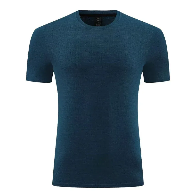 Men's Quick-Dry Gym T-Shirt — Breathable Fitness & Running Top