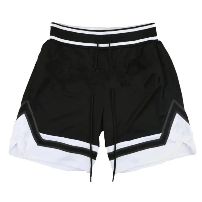 Men's Quick-Dry Stretch Athletic Basketball Shorts