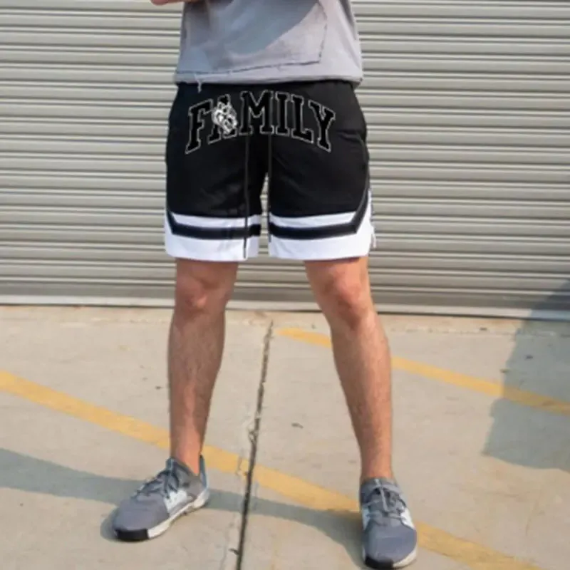 Men's Quick-Dry Stretch Athletic Basketball Shorts