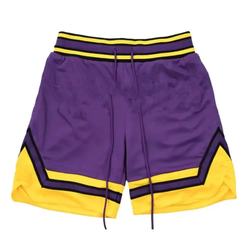 Men's Quick-Dry Stretch Athletic Basketball Shorts