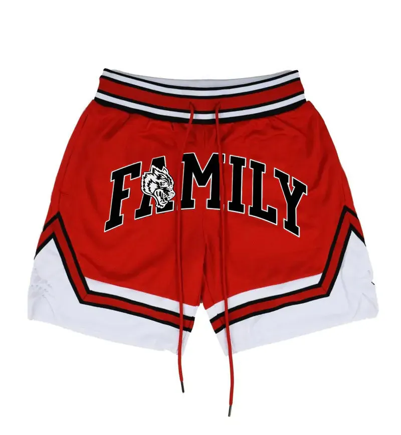 Men's Quick-Dry Stretch Athletic Basketball Shorts