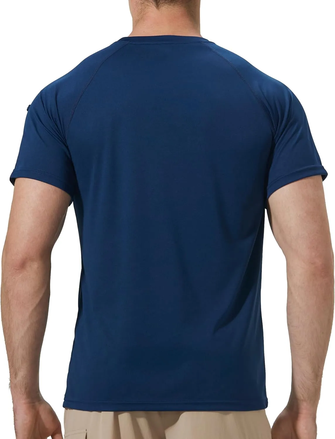 Men's Rash Guard Swim Shirts Short Sleeve UV Sun Protection Quick Dry UPF 50  SPF Fishing Beach Water Shirt