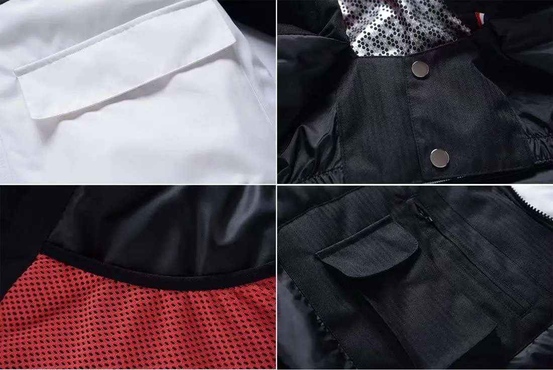 Men's Ski Jacket Waterproof Mountain Snowboarding Jackets Warm Snow Coat Winter Raincoat Windbreaker
