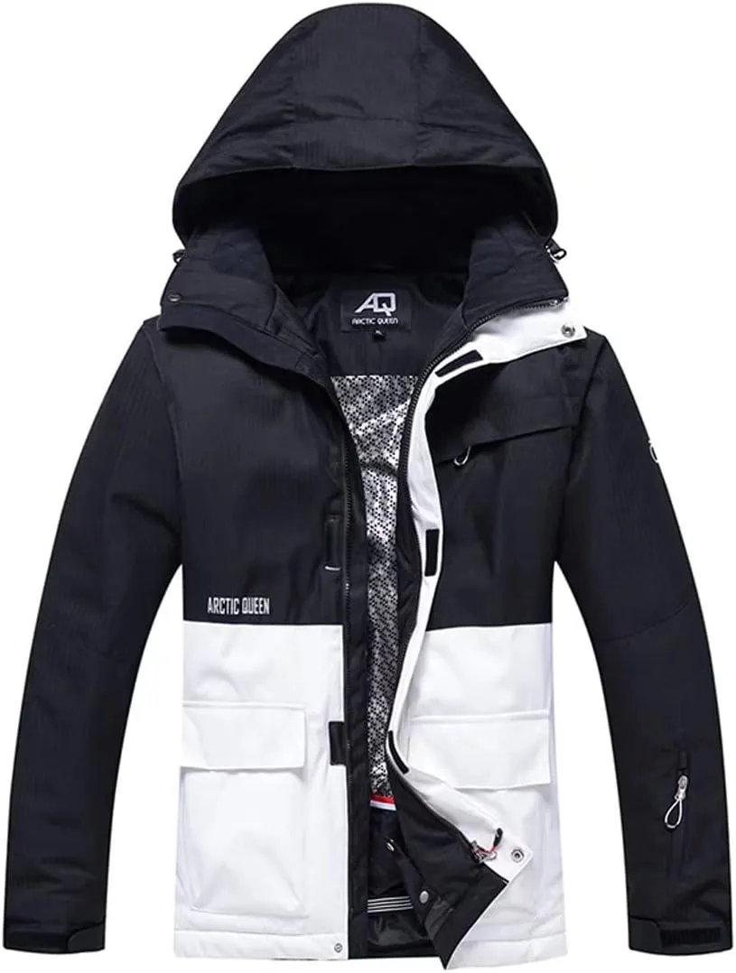 Men's Ski Jacket Waterproof Mountain Snowboarding Jackets Warm Snow Coat Winter Raincoat Windbreaker