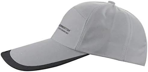 Men's Spring Summer Cotton Canvas Long Brim Peaked Running Sun Baseball Cap Hat