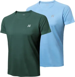 Men's Swim Shirt Rash Guard, UPF50  UV Sun Protection Quick Dry SPF Short Sleeve Fishing Beach T-Shirts