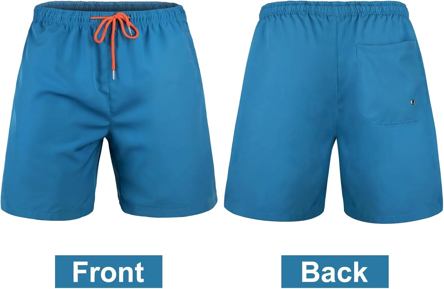 Mens Swim Trunks 7" Quick Dry Swim Shorts Swimsuit Swimming Trunks Swimwear with Pockets