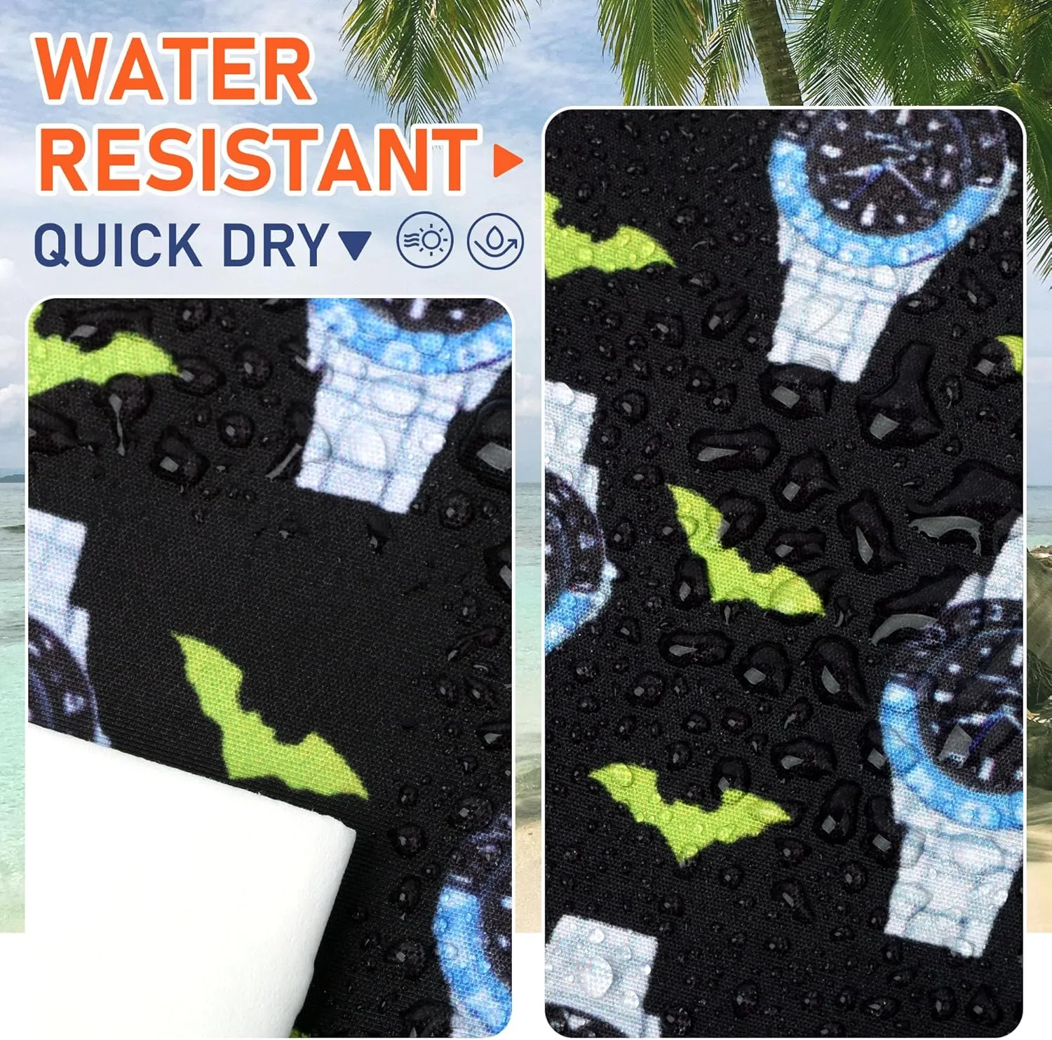Mens Swimming Trunks Swim Trunks Quick Dry Swim Shorts with Mesh Lining Funny Swimwear Bathing Suits