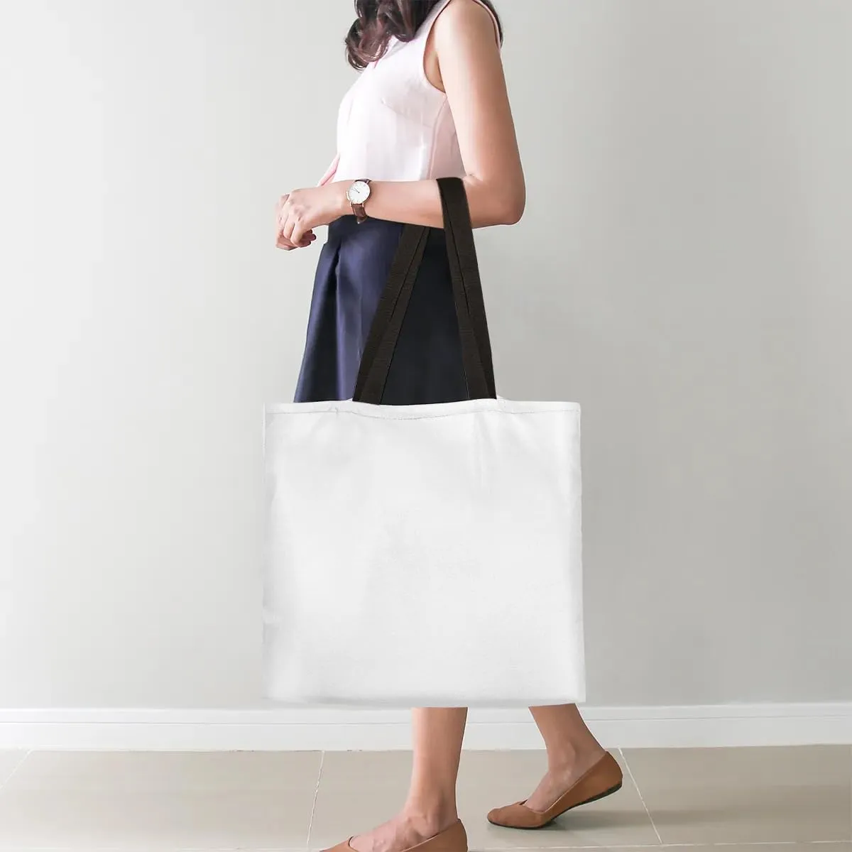 Mermaid Tail Canvas Tote Bag for Women Men Stylish Tote Handbag Shoulder Bag Reusable Grocery Bag