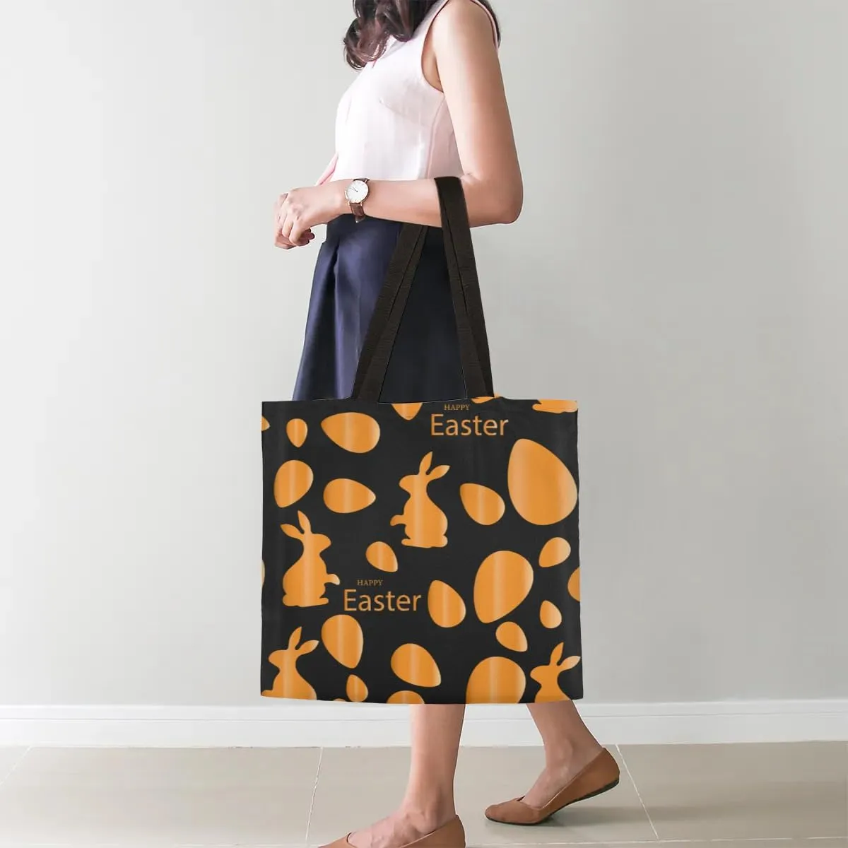 Mermaid Tail Canvas Tote Bag for Women Men Stylish Tote Handbag Shoulder Bag Reusable Grocery Bag