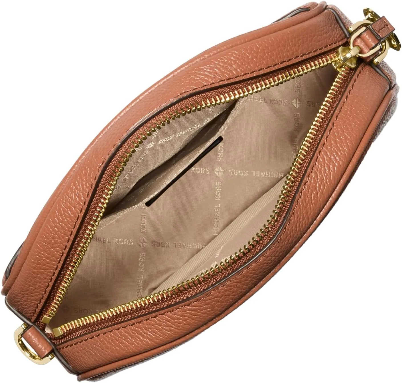 Michael Kors Jet Set Charm Small Oval Camera Crossbody Bag