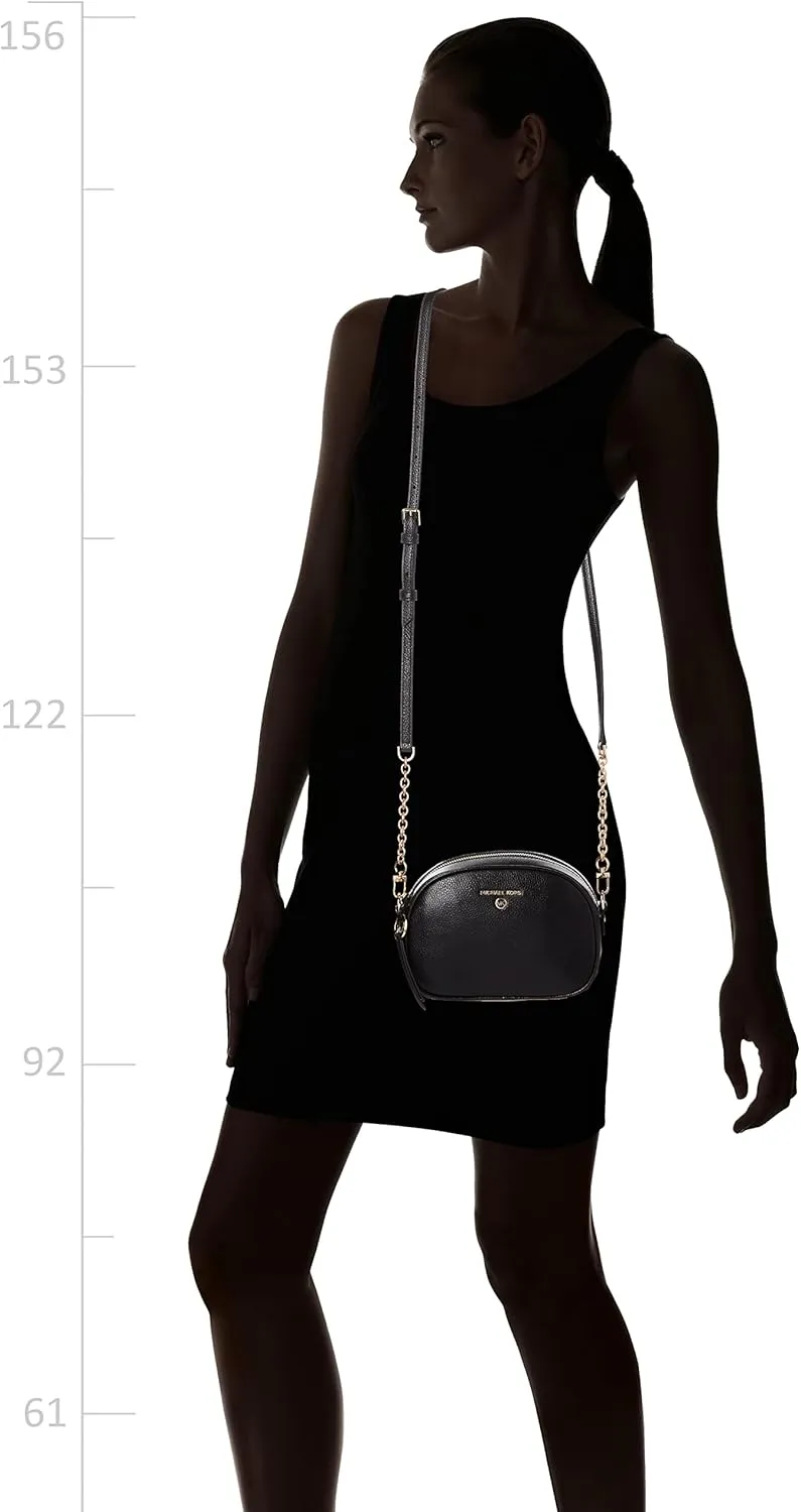 Michael Kors Jet Set Charm Small Oval Camera Crossbody Bag