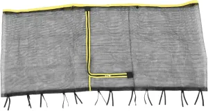 Milisten Trampoline Replacement Safety Enclosure Net Nylon Mesh Fits Pole Round Frame Trampolines Weather-Resistant Quick Setup for Enhanced Safety and Versatile Use
