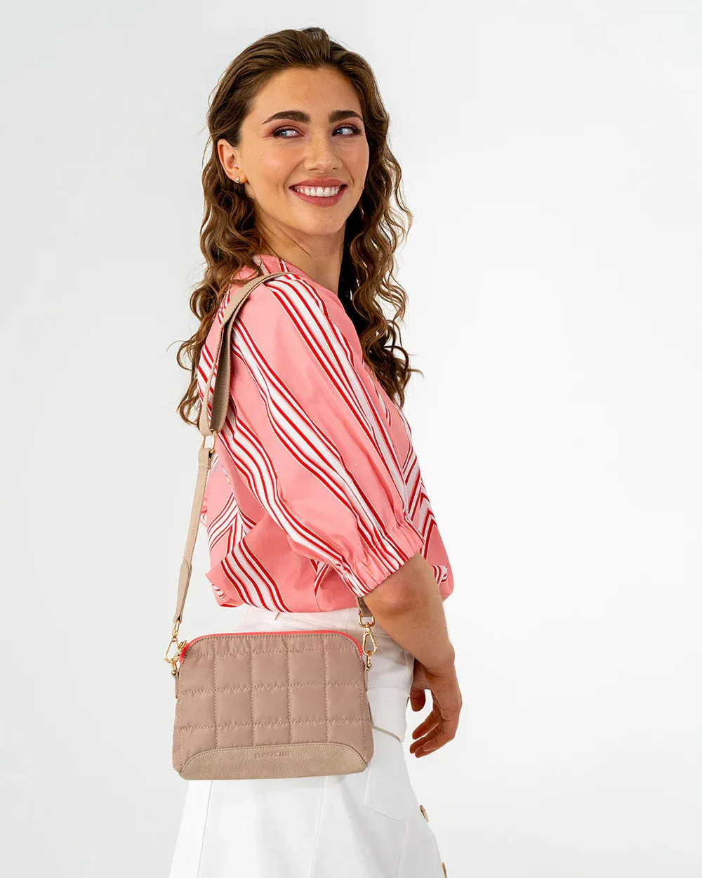 Mini Soho Crossbody - Taupe