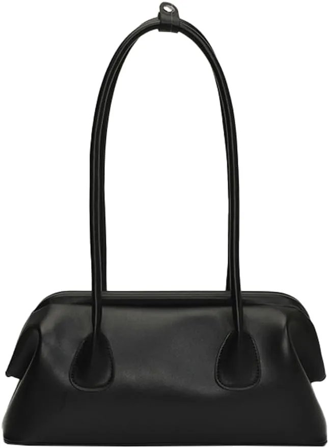 Minimalist Underarm Bag Women 2025 Spring, Solid Color Chic Shoulder Purse, Elegant & Trendy Crossbody Handbag