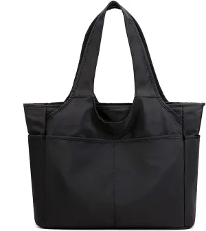 MINTEGRA Nylon Large Tote for Women Waterproof Shoulder Handbag Fashion Work Bag Functional Clinical Bag