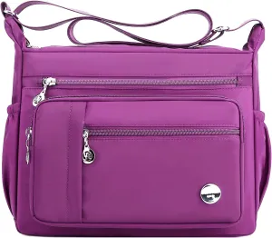 MINTEGRA Women Shoulder Handbag Roomy Multiple Pockets Bag Ladies Crossbody Purse Fashion Tote Top Handle Satchel