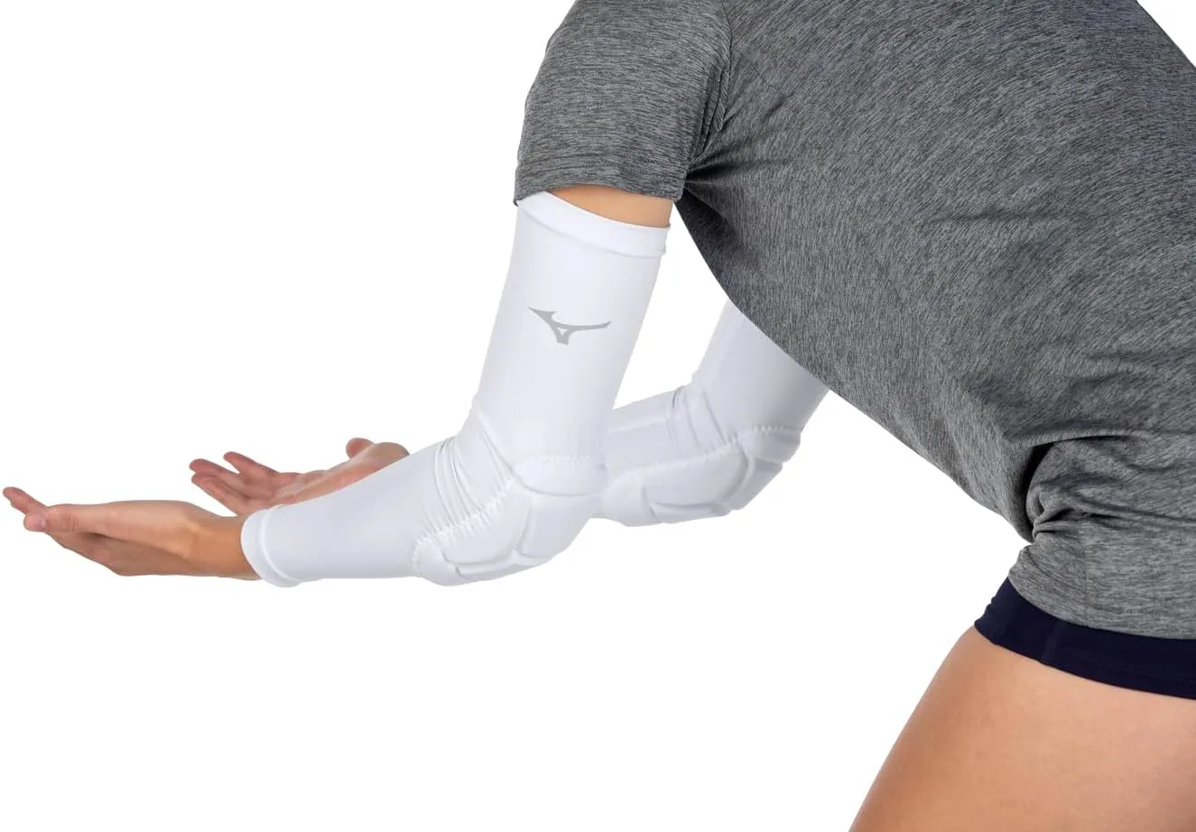 Mizuno MZO Padded Sleeves - Black, Canvas, One Size Fits All, Adults, Unisex