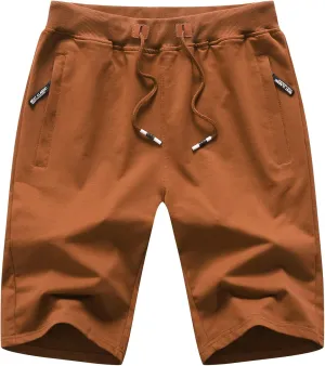 MO GOOD Mens Casual Shorts Workout Fashion Comfy Camo Shorts Breathable Big and Tall Shorts