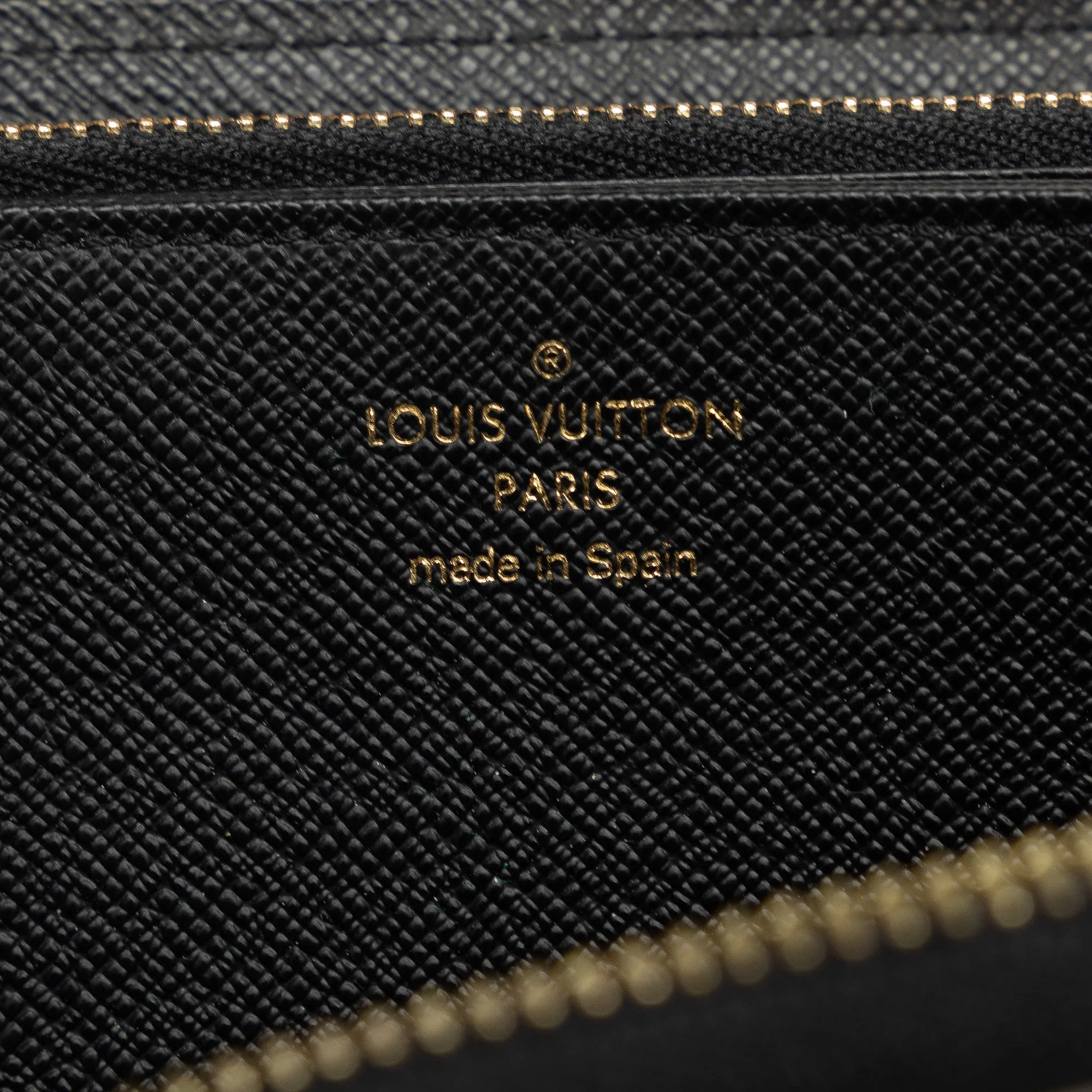 Monogram Game On Zippy Wallet