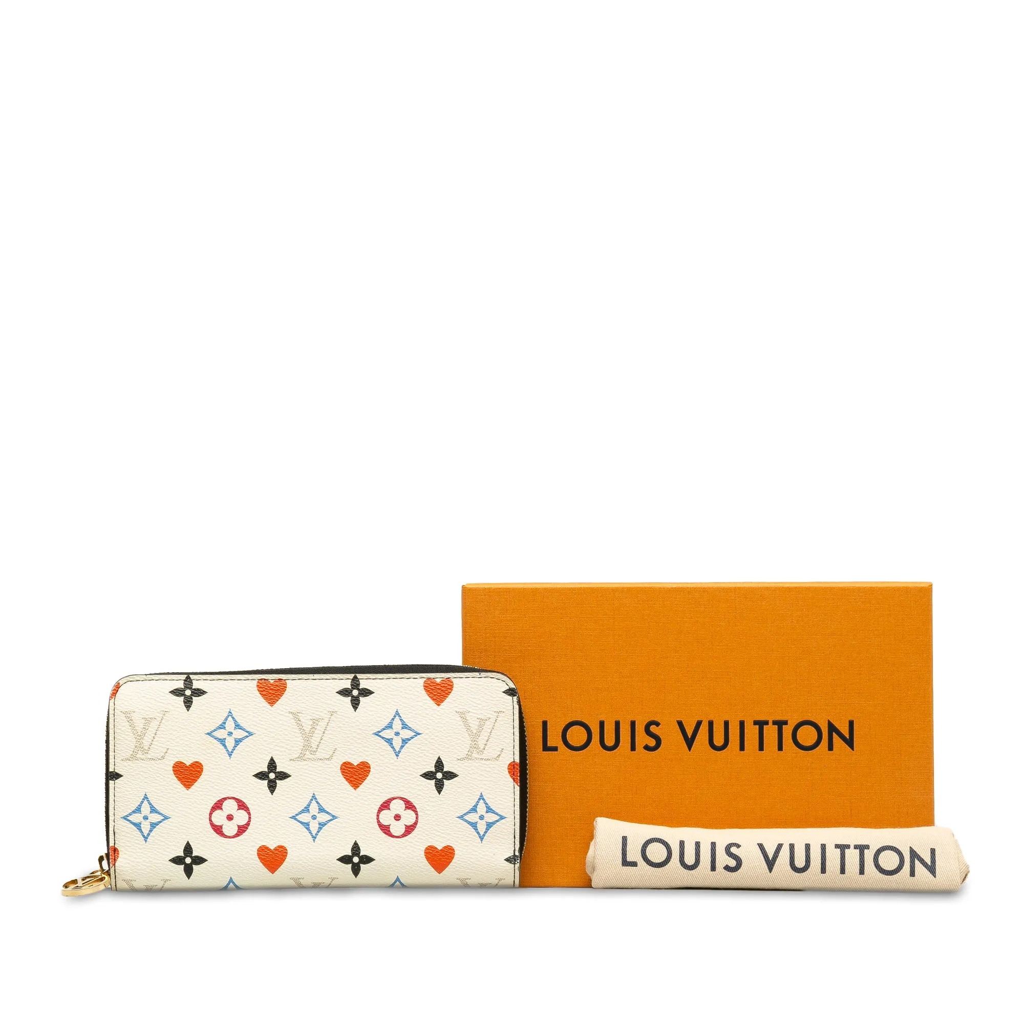 Monogram Game On Zippy Wallet