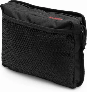 Moto Pockets Motorcycle Top Case Lid Bag, 11"x9" 3.2 Liters, Easily Removable, Made in the USA