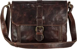 Mou Meraki Genuine Leather Crossbody Purse and Handbags - Crossover Bag Over the Shoulder