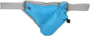 Mountaineering Cycling Lightweight Packet Bag Multifunction Mobile Phone Water Bottle Waist Hanging Bag (Sky Blue)