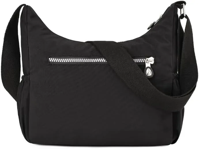 Multi pocket crossbody bag for middle-aged women, Waterproof nylon shoulder bag, Mom's gift,