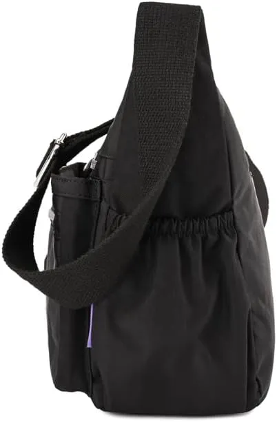 Multi pocket crossbody bag for middle-aged women, Waterproof nylon shoulder bag, Mom's gift,