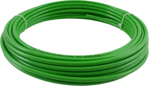 Mytee Products 3/8" OD x 50' Green SAE J844 Nylon Air Brake Tubing DOT Approved | Pneumatic Nylon Air Line Hose for Brake System