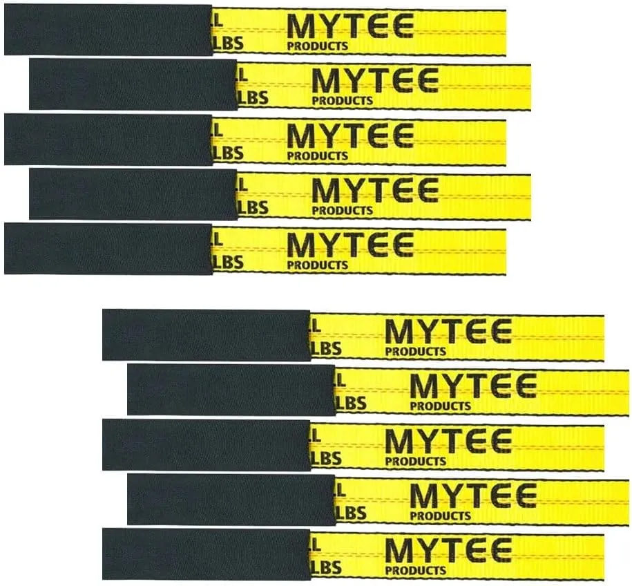 Mytee Products Cordura Strap Protectors Webbing Ratchet Tie-Down Winch Straps Web Protector