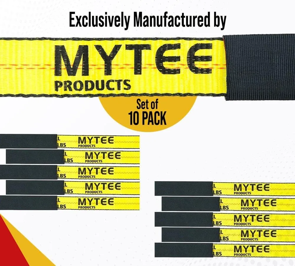 Mytee Products Cordura Strap Protectors Webbing Ratchet Tie-Down Winch Straps Web Protector