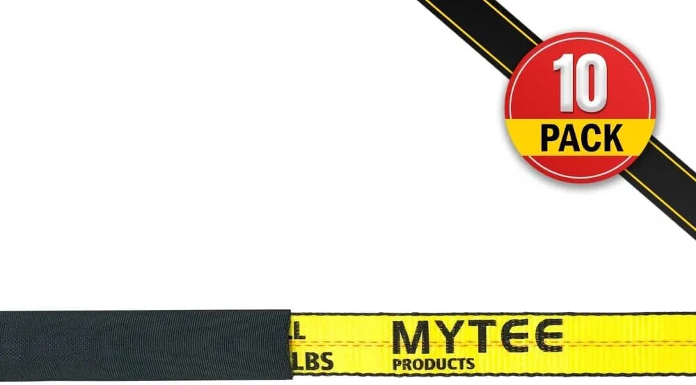 Mytee Products Cordura Strap Protectors Webbing Ratchet Tie-Down Winch Straps Web Protector