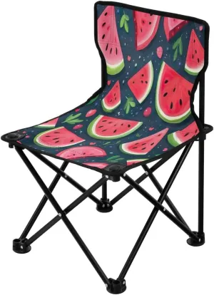 Nander Portable Camping Chairs Watermelon Lightweight Outdoors Folding Chair, Sports Chair, Outdoor Chair & Lawn Chair for Garden Beach Fishing