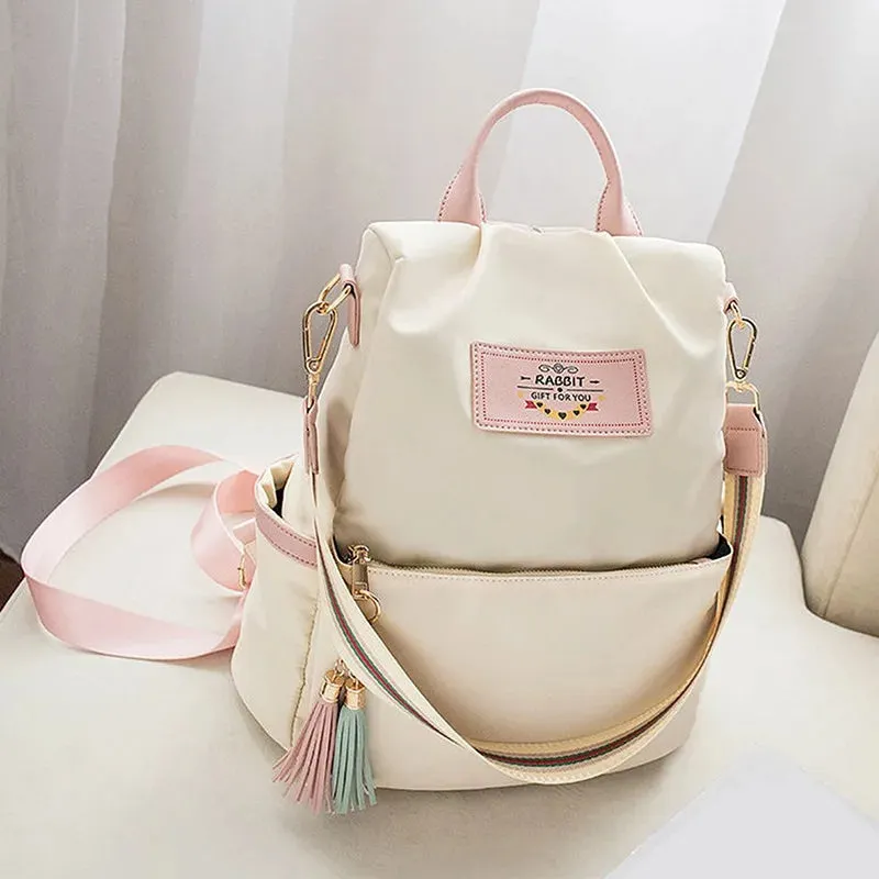 New High Quality Women's Shoulder Bag Large Capacity Oxford Cloth Bags Ladies Backpack Woman Color Tote Women Shoulder Backpacks