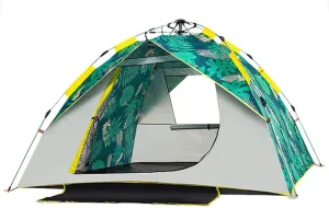 NIEH Tent Waterproof Anti-UV Tent Automatic Quick Setup Family Tent Outdoor Camping Tent Foldable Tents Two Layer Tents Sunshade Outdoor