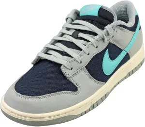 Nike Dunk Low Retro Premium Men's Shoes (FB8895-001, Light Pumice/Dark Obsidian/Coconut Milk/Green Frost) Size 9