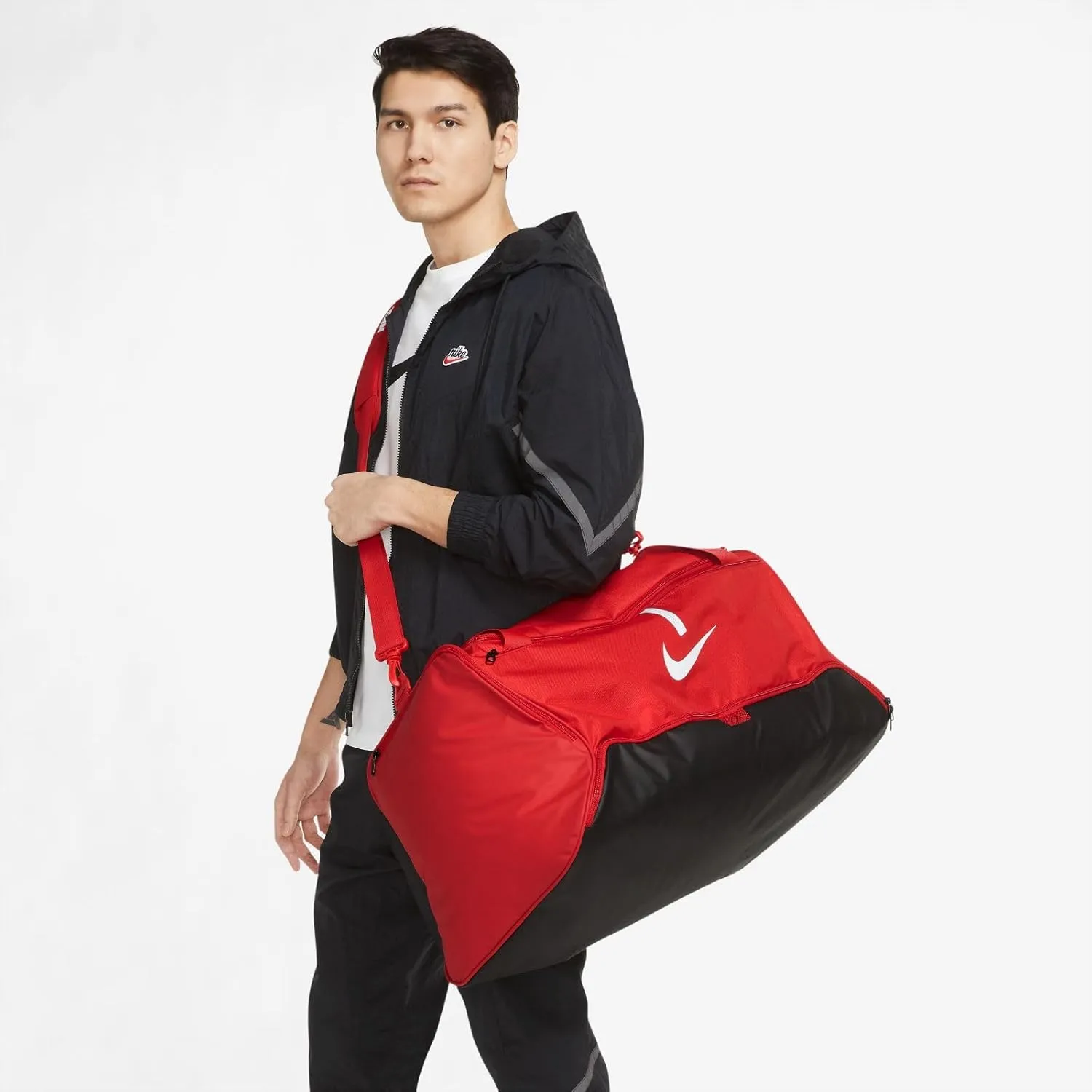 NIKE Sport, University Red/Black/White, L