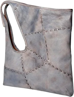 Nmbg112B Tote Vintage Handmade Genuine Cowhide Leather Women Bag Western Handbag Purse