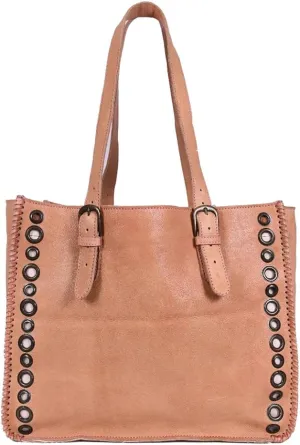 Nmbgr109Icy Tote Vintage Handmade Genuine Cowhide Leather Women Bag Western Handbag Purse