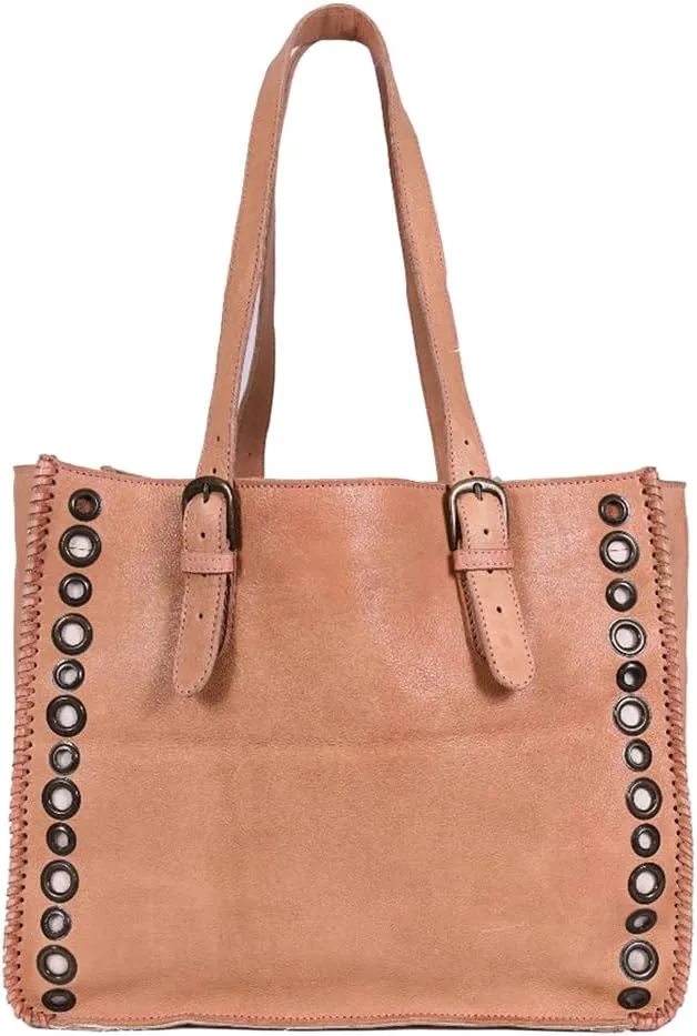 Nmbgr109Icy Tote Vintage Handmade Genuine Cowhide Leather Women Bag Western Handbag Purse